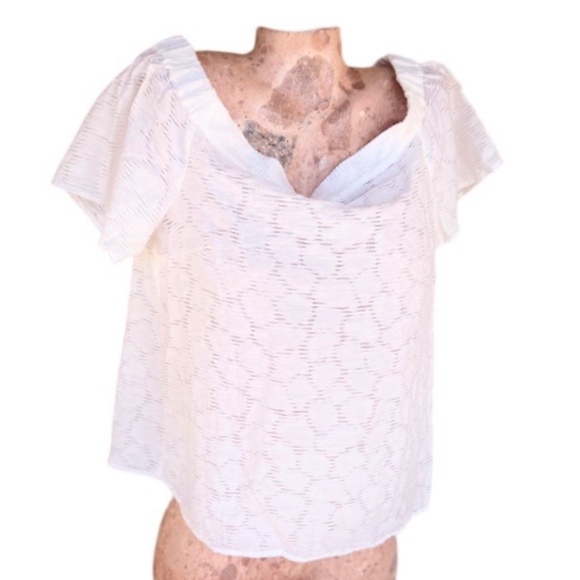 Womens Peasant Blouse Size L or 10P - Picture 2 of 5